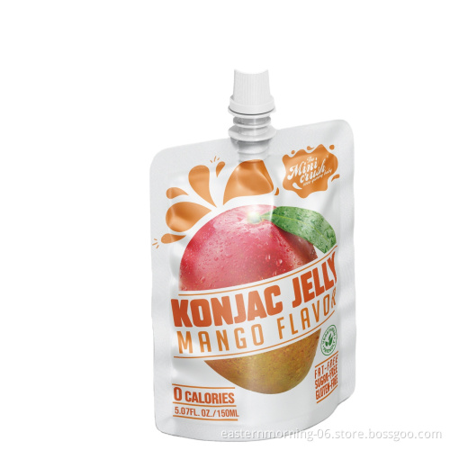 Konjac Jelly Drink: A Healthy, Natural Weight Loss Supplement with Mango Flavor - Sugar-Free, Low-Calorie Snack